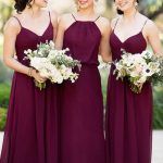 purpurowe suknie dla druhny