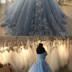 kolorowa tiulowa suknia ślubna