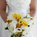 żółty kolor przewodni wesela