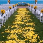 kwiaty na wesele Słoneczniki