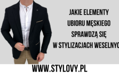 Mężczyzna ubrany w marynarką, biała koszulę i beżowe spodnie