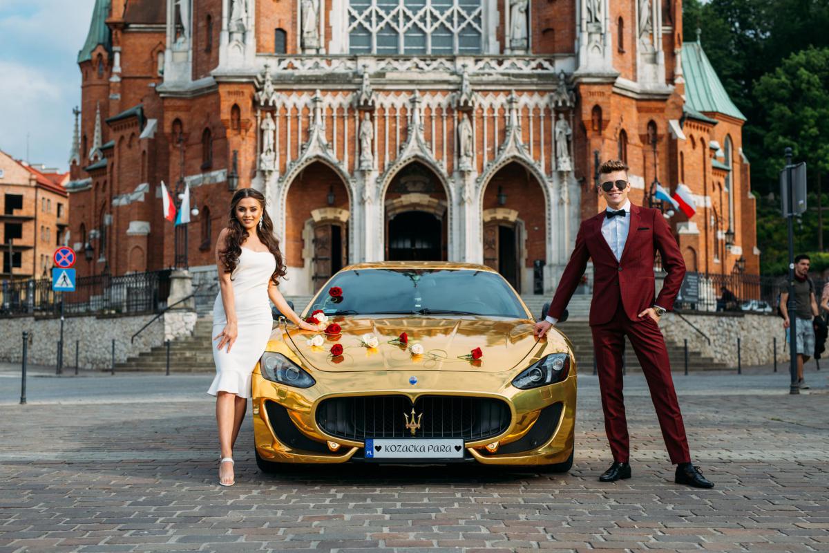 Złote Maserati GT - jedyna tak kozacka fura w mieście!