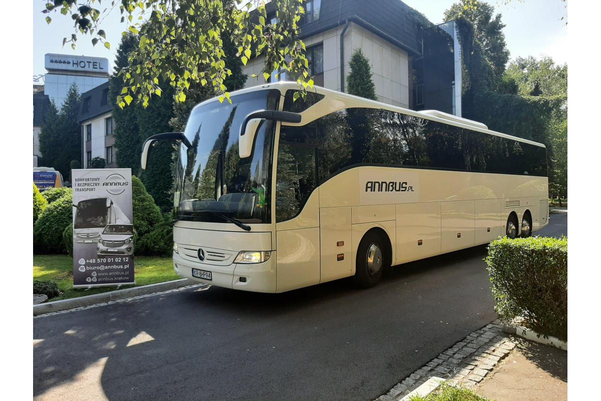 Annbus - komfortowy transport gości weselnych