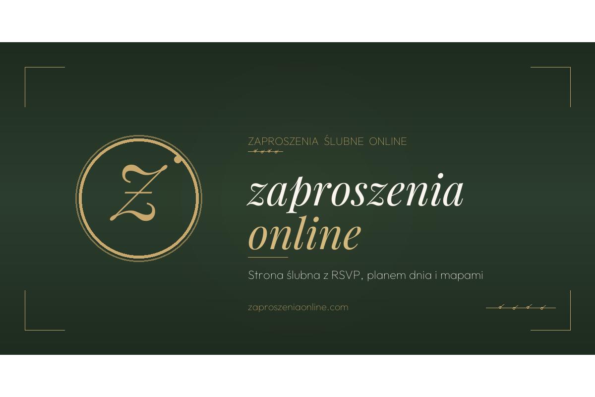 Zaproszenia ślubne online 699 zł - strona z RSVP w 48h