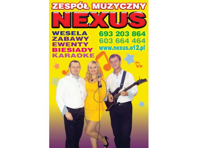 Zespół muzyczny na wesele z wokalistką Nexus