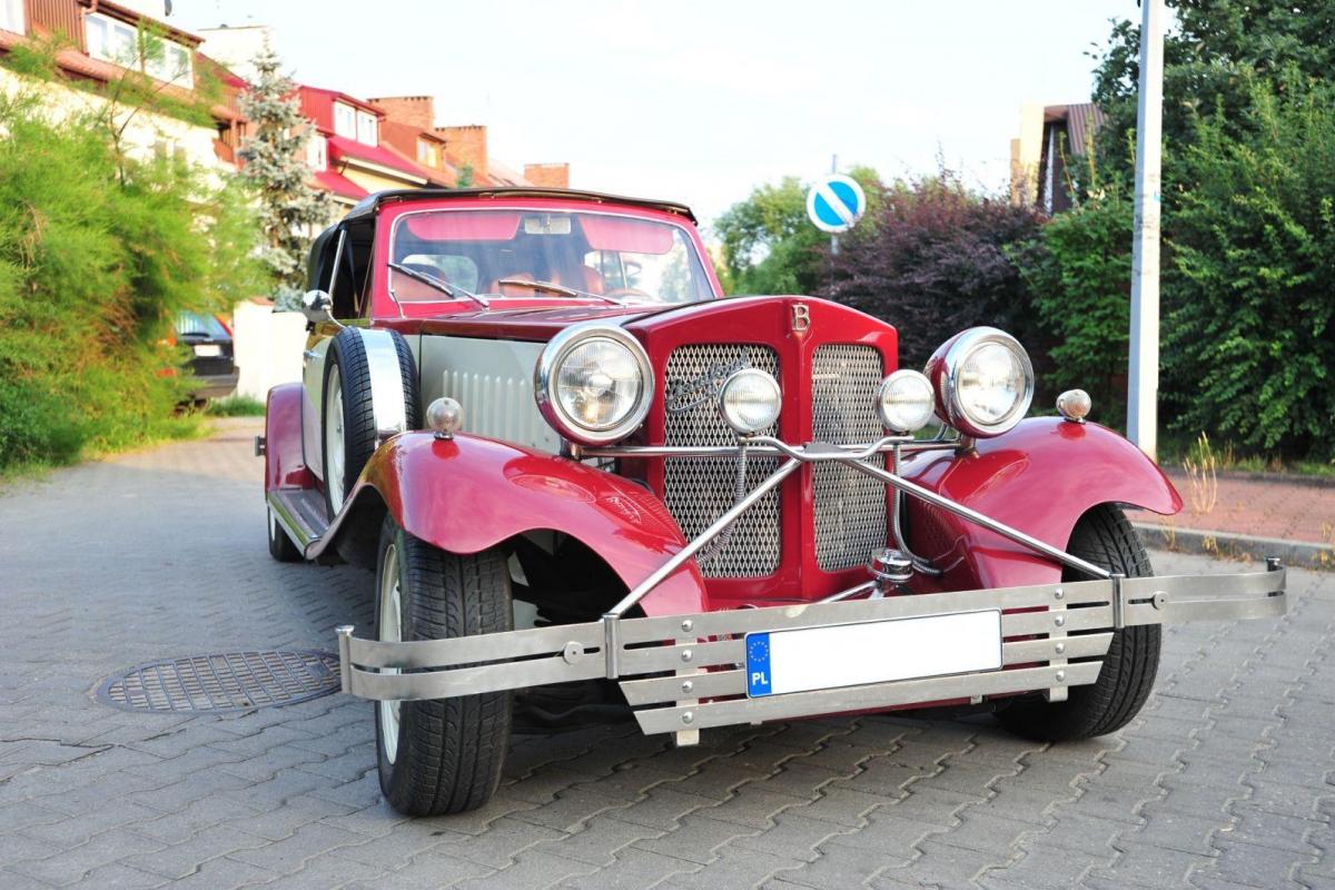 Alfa Chrysler Rolls Excalibur Lincoln replika retro cabrio wynajem limuzyna do Ślubu na Wesele podka