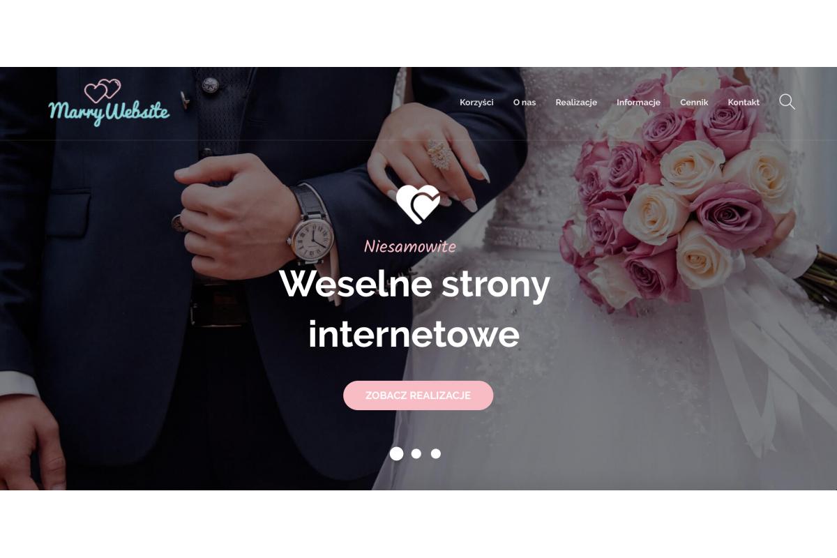 Weselne strony internetowe